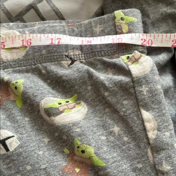 Disney Gray Star Wars Pajama Set - Picture 5 of 6